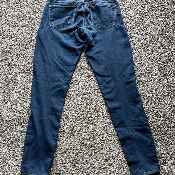 Flying Monkey Navy Skinny Jeans, Womens 28 Mid-rise Denim Jeans - Picture 6 of 8